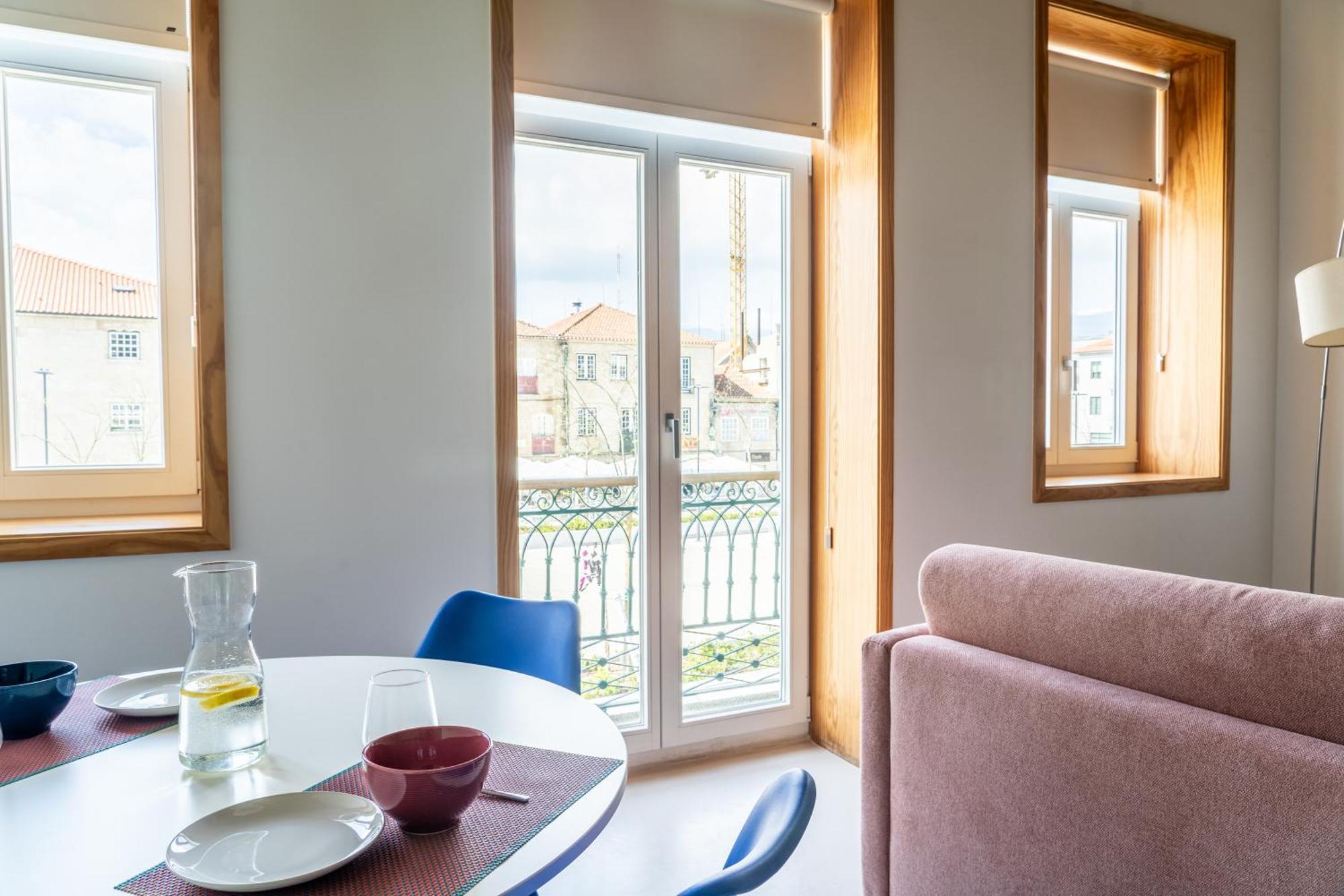 City Hall Apartments Vila Real Bagian luar foto